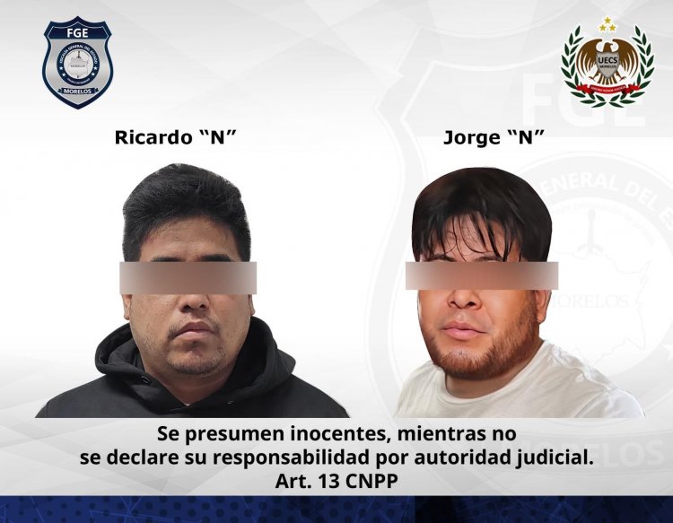 Tras enfrentamiento, logran captura de  presuntos extorsionadores en Cuautla