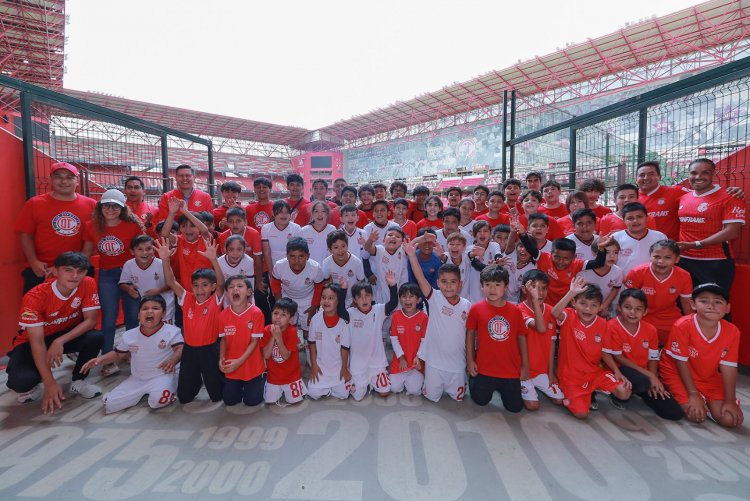 Se realizó la presentación del filial del Club Toluca, Red Diablos Toluca-Morelos