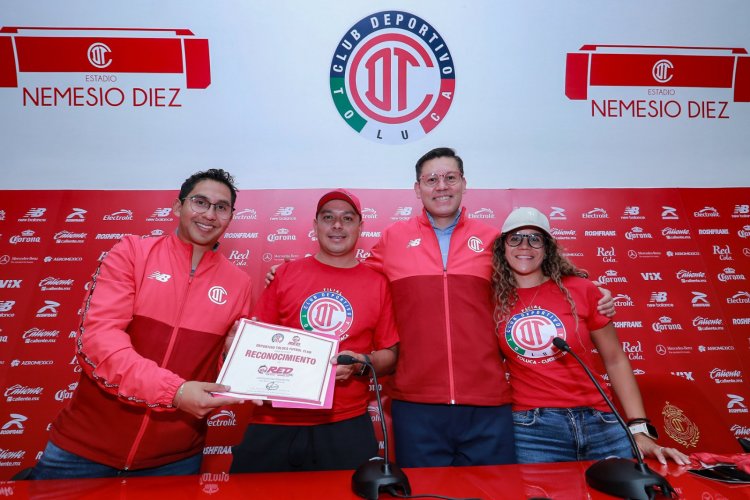 Se realizó la presentación del filial del Club Toluca, Red Diablos Toluca-Morelos