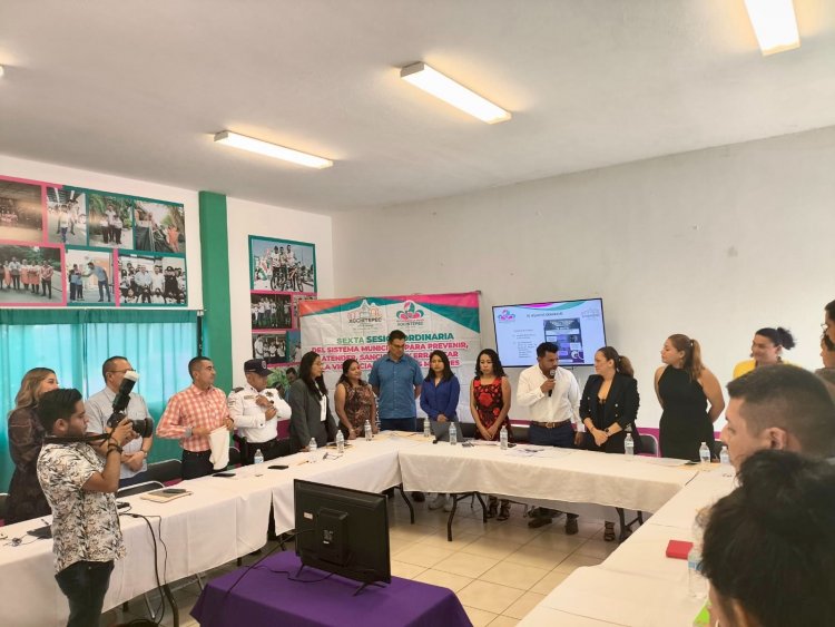 Fortalecen acciones en contra de  violencia a la mujer en Xochitepec