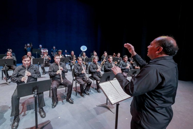 La banda de música del estado tuvo merecido reconocimiento