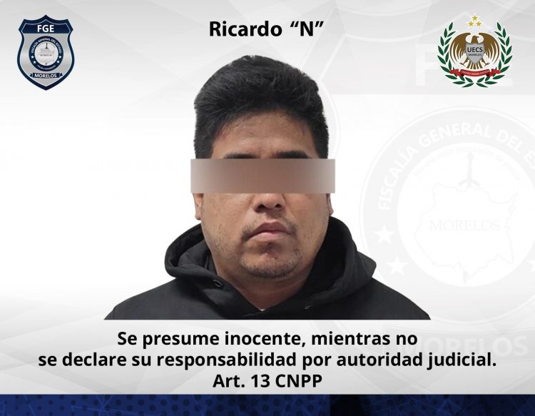 Un presunto extorsionador será juzgado tras captura en Cuautla