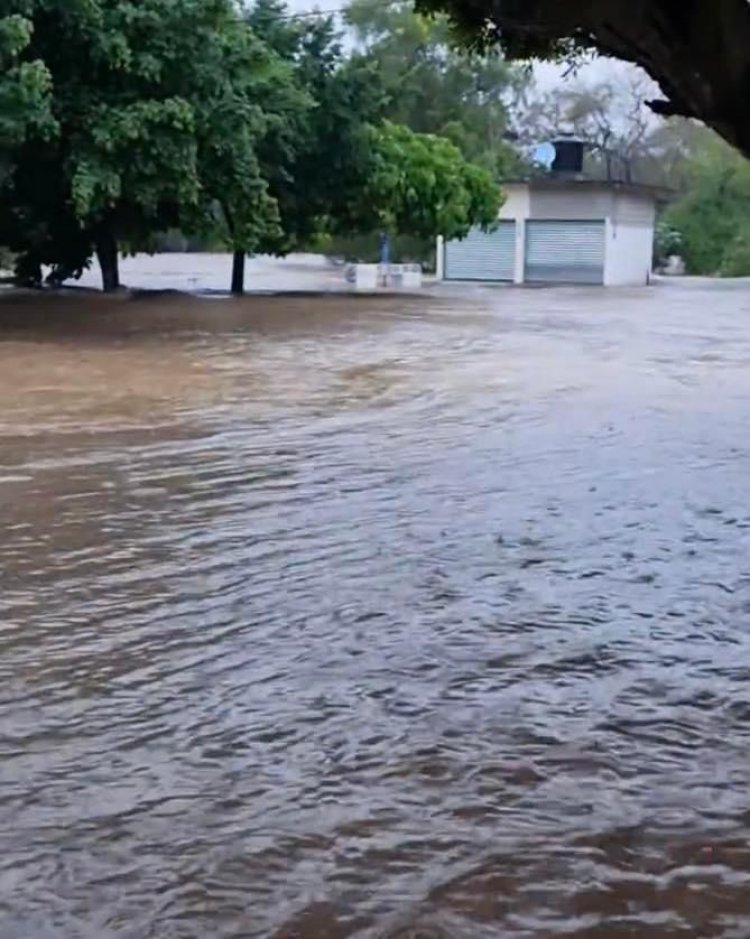 John causó desbordamiento del Río Amacuzac