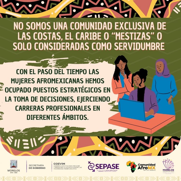 Buscan hacer visibles a   mujeres afroamericanas