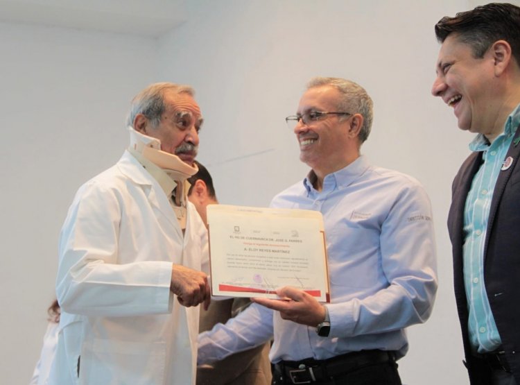 Se realizó un reconocimiento a personal del Hospital G. Parres