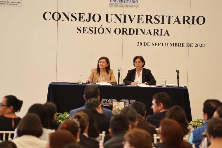 Presentan ante el Consejo Universitario de  la UAEM el Plan Institucional de Desarrollo