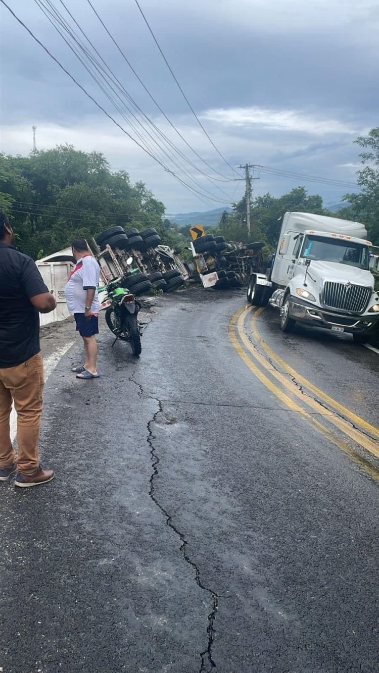 Advierten sobre alza en accidentes  en el sur a consecuencia de lluvia