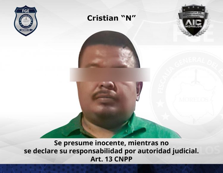 Masculino vinculado a proceso por violencia familiar en Cuautla