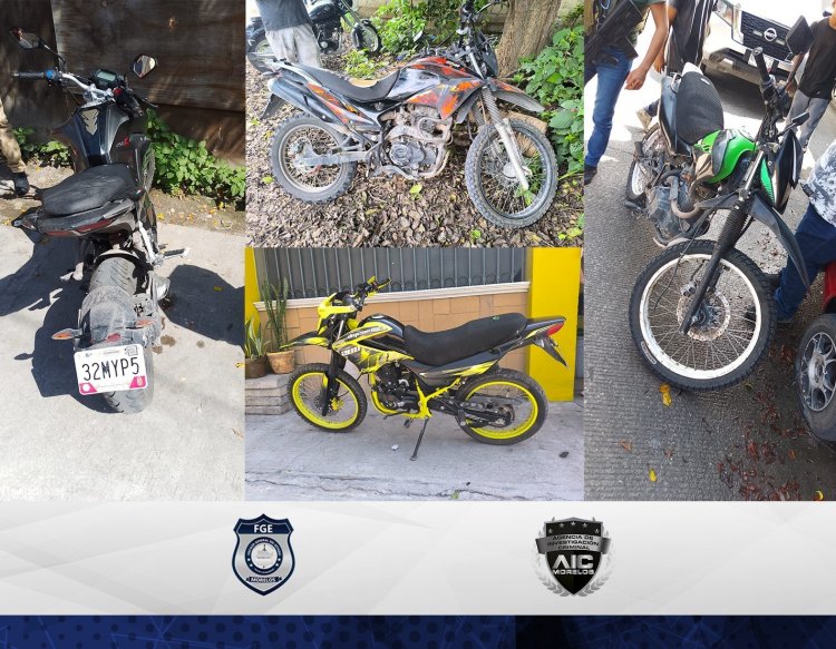 En 3 municipios pudieron recuperar  camioneta, autos y motos robados