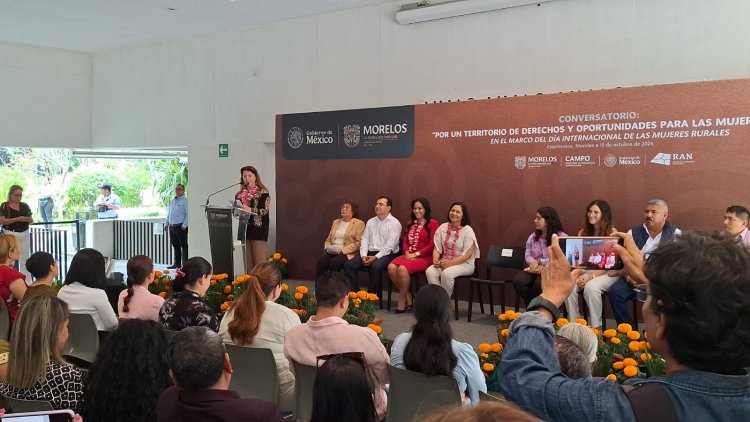 Encabezó la gobernadora acto en pro de mujeres rurales