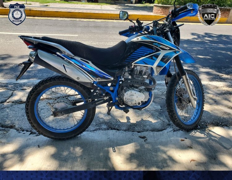 Detenido en Mazatepec por   conducir una moto irregular