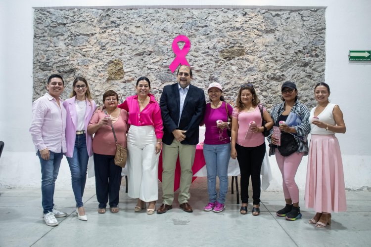 Conferencia de concientización sobre el cáncer de mama en Jojutla