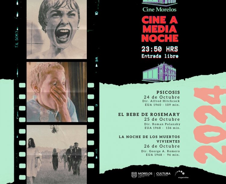 Ofrecerán cartelera gratuita de medianoche en el cine Morelos