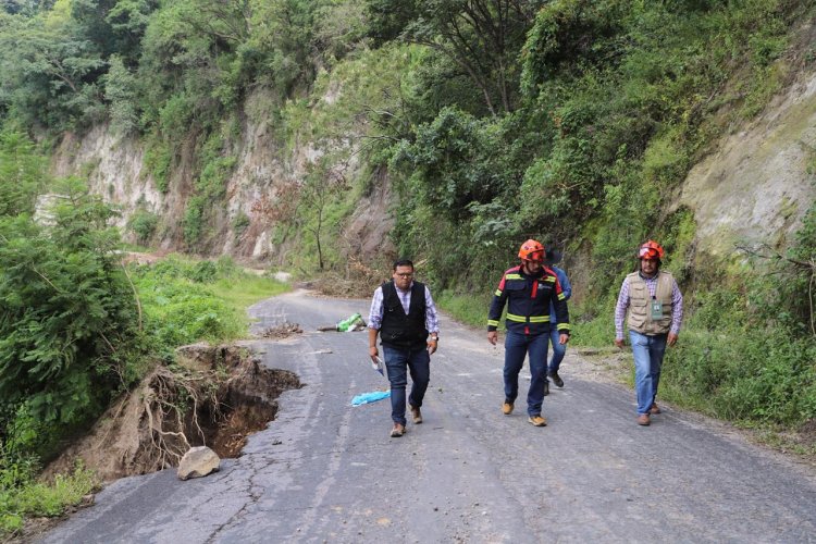 Busca CP estatal zonas   de riesgo por las lluvias