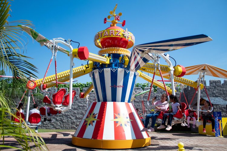 Se organizó visita a un parque de   juegos a niños con discapacidad