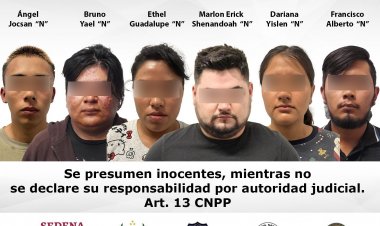 Golpe a Cártel de Cuautla; presuntos culpables de extorsiones, capturados