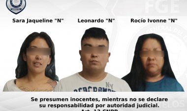 Tres fueron capturados por ser  presuntos ladrones de tienda