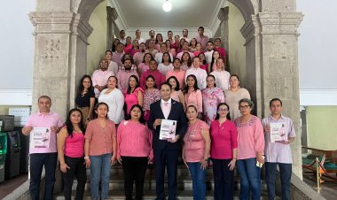 Burócratas estatales se sumaron a la lucha contra el cáncer de mama