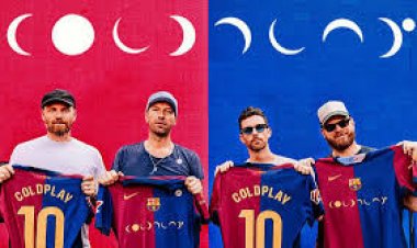 FC Barcelona presenta su nueva playera en colaboración con Coldplay