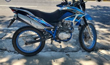 Detenido en Mazatepec por   conducir una moto irregular