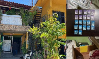Dentro de narcotiendita, se  pudo capturar a una pareja
