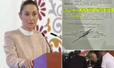 Molesta, C. Sheinbaum, por   un ¨sabadazo¨ en Morelos