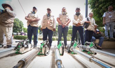 Se puso en funcionamiento un mega operativo contra dengue