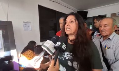 Hay protesta por falta de agua en Jiutepec