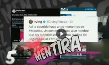Mañosamente, desmintieron  la balacera en el IMSS Morelos