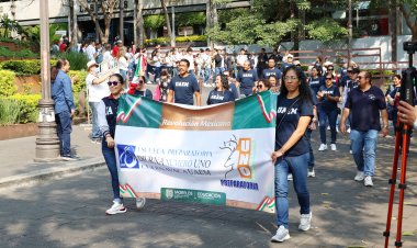 Dio su aportación la UAEM para desfile por gesta revolucionaria