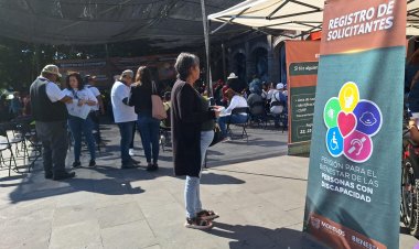 Ya se registran las personas con discapacidad para pensión