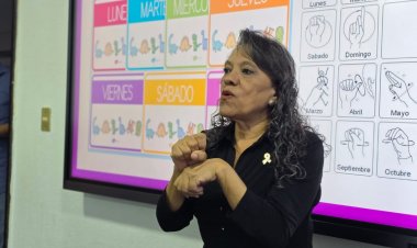 Para atender delitos y otros enseñan  en la Fiscalía el lenguaje de señas