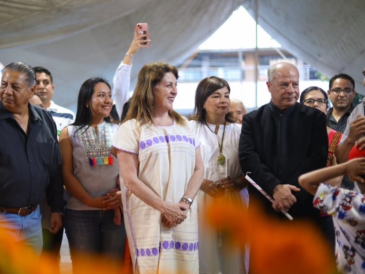 Las tradicionales ofrendas de Ocotepec, apreciadas por embajador de Marruecos