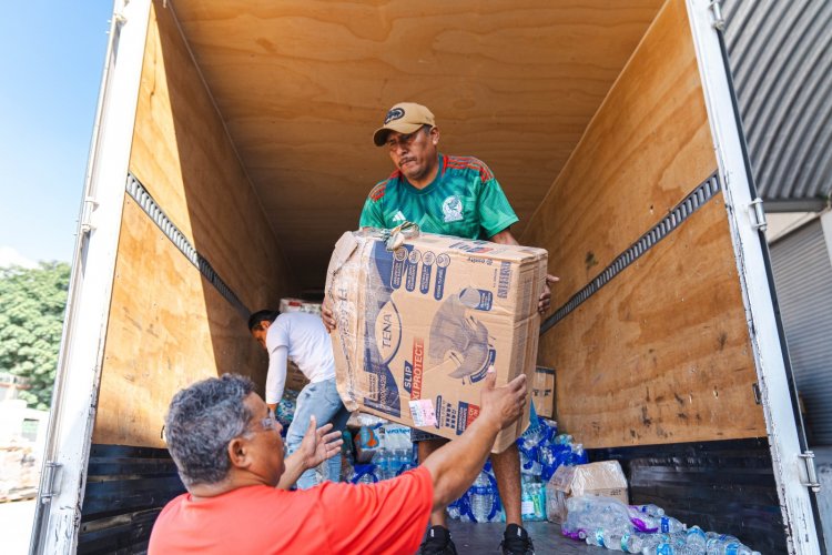 Fueron cuatro toneladas de víveres  recolectadas en pro de Guerrero