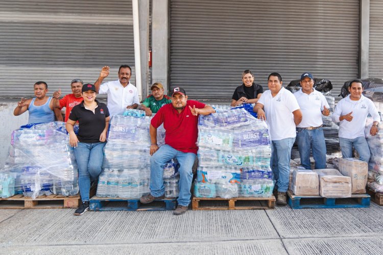 Fueron cuatro toneladas de víveres  recolectadas en pro de Guerrero