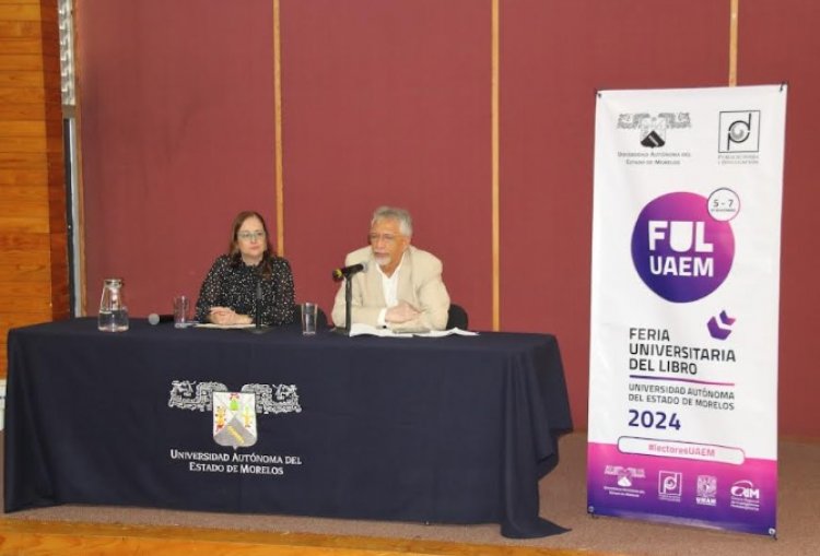 Realizan Feria Universitaria  del Libro - 2024 en la UAEM