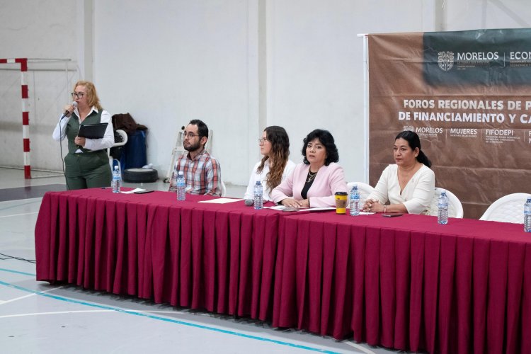 En Jojutla, el Foro Regional de Programas de Financiamiento