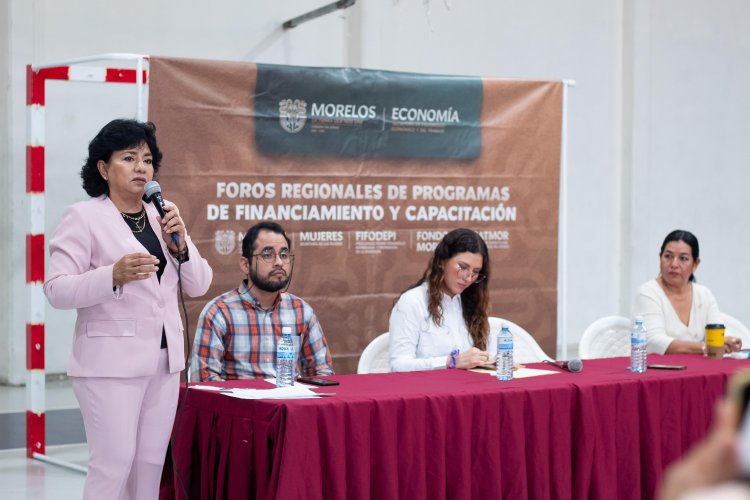 En Jojutla, el Foro Regional de Programas de Financiamiento