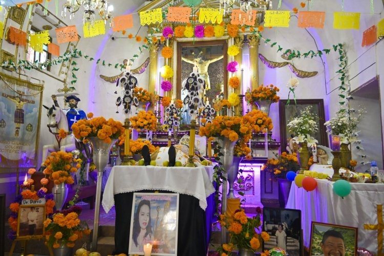 Las tradicionales ofrendas de Ocotepec, apreciadas por embajador de Marruecos