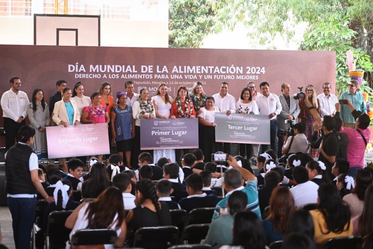 Alienta la gobernadora una mejor  cultura alimentaria para la infancia