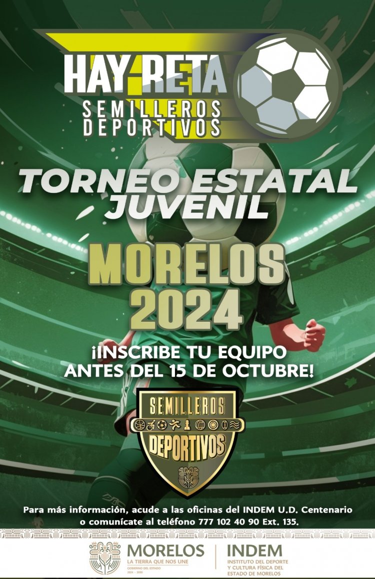 Entusiasmo por convocatoria  para el torneo de fut, Hay Reta