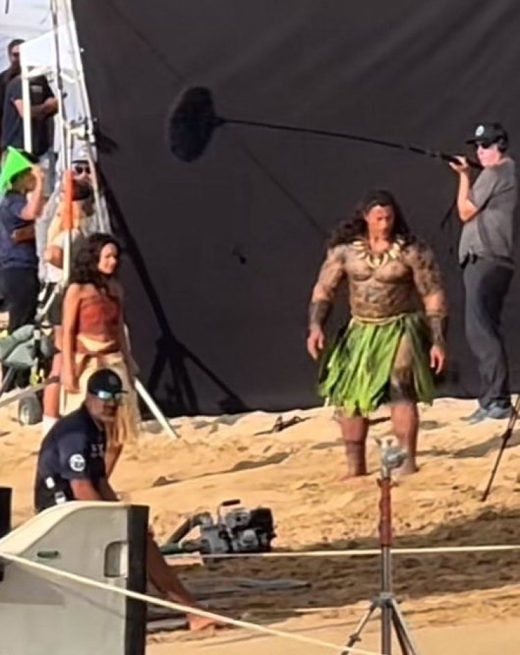 The Rock será Maui en el live action de Moana