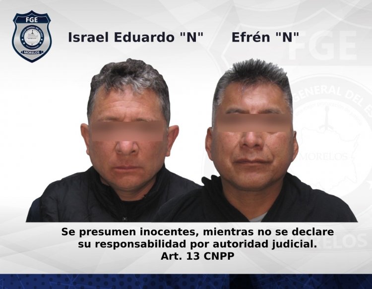 De plagiar a tripulantes de una camioneta  que robaron acusan a Eduardo N Y Efrén N