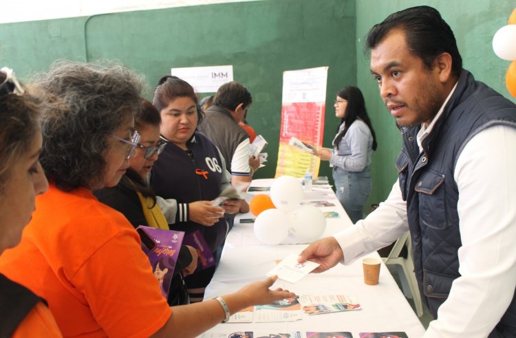 La Feria Naranja se realizó  en favor del sector femenil