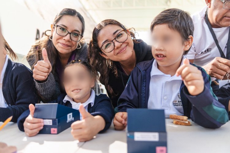 Niños del CAS participaron por 1a vez en consulta a ese sector