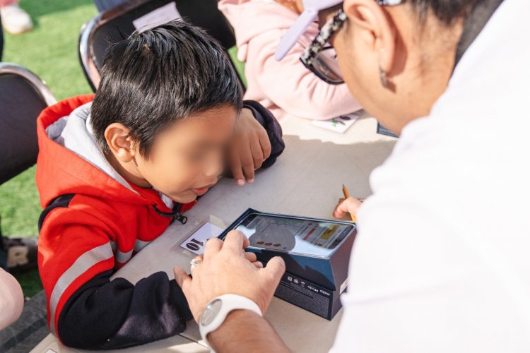 Niños del CAS participaron por 1a vez en consulta a ese sector