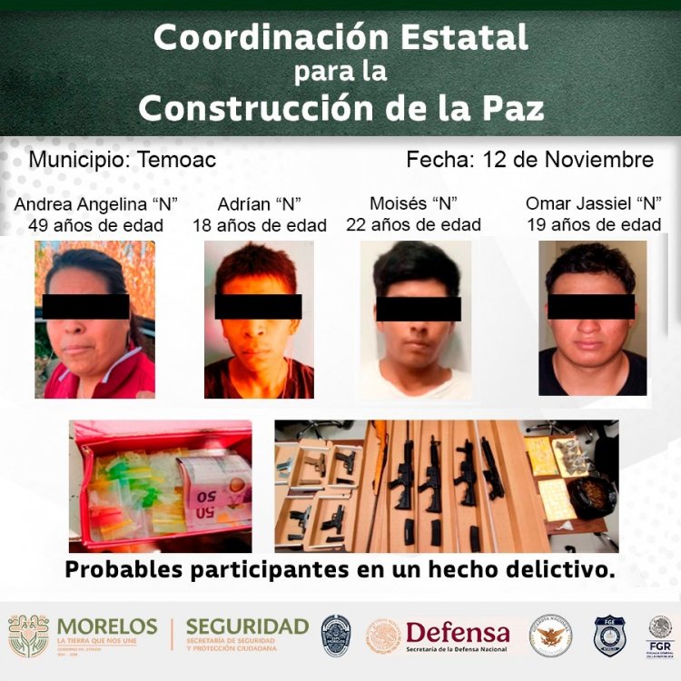 Hubo importantes golpes al crimen en los recientes días