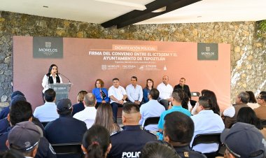 Habrá respaldo crediticio en favor de policías de Morelos