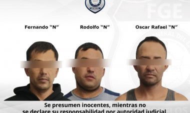 Prisión preventiva contra tres masculinos por robo en Yeca