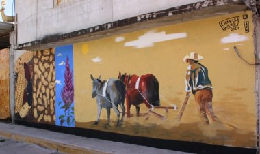 Culminó Caravana Muralista en Contra del Olvido en Amilcingo